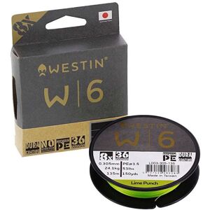 Westin W6 8 Braid Lime Punch 0.165mm 135m 8.3kg