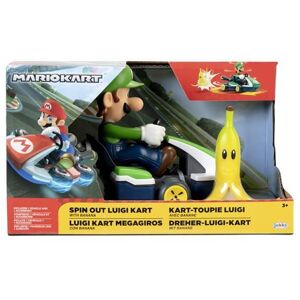 Super Mario Mario kart Spin Out Luigi Kart