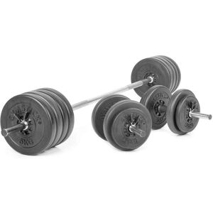 Gymstick Vinyl Barbell & Dumbbell Set 60 kg