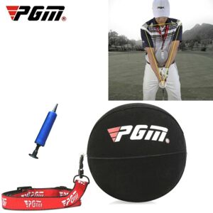 PGM JZQ012 Golf oppustelig boldsvingtræner Arm Corrector Ekstra korrektionstræner (sort)