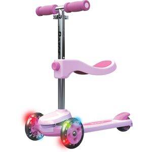 Rollie Sparkcykel 2-i-1 Rosa Razor