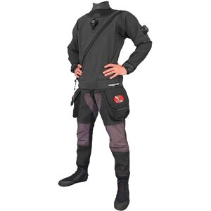 Dive System Drysuits Bronze Lynlås Tørdragt Expedition Sort L