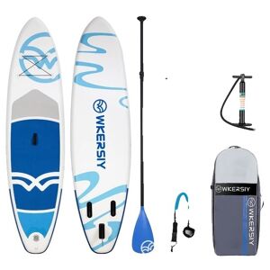 SupplySwap Oppustelig Stand Up Paddle Board, Surf Sæt, PaddleBoard Fin, Type 7 rød