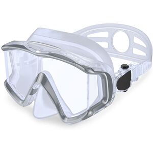 Shoppo Marte DM600 Silica Gel Diving Mask Swimming Goggles Diving Equipment for Adults (White)