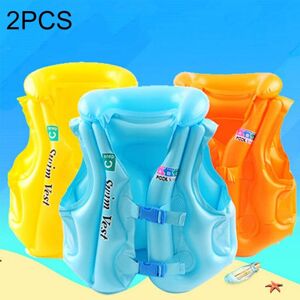 Shoppo Marte 2 PCS C Code Children Float Inflatable Life Jacket Swimsuit, Size: Small, Random Color Delivery