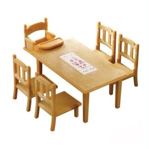 Sylvanian Families Kitchen Table & Chairs 4506