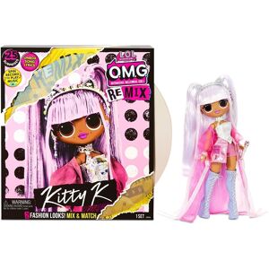 L.O.L Surprise! O.M.G. Remix Kitty K Fashion Doll – 25 Surprises with Music