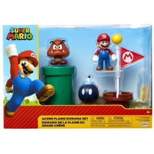 Super Mario Acorn Plains Diorama Play set