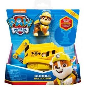 Paw Patrol Figur med fordon Rubble Bulldozer