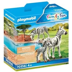 Playmobil Family Fun Två zebror med unge 70356