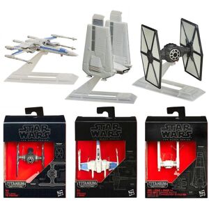 3-Pack Star Wars The Black Series Titanium Metall Rumskibe No.02/03/13