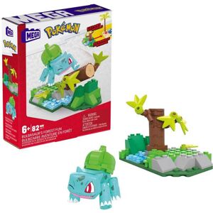 Mattel Pokemon Bulbasaur Forest Fun Mega Construx construction kit 82pcs