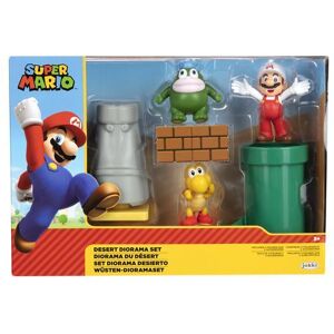 Super Mario Desert Diorama Play set