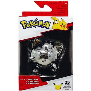 Pokemon 25th Anniversary Celebration Silver Jigglypuff Figure