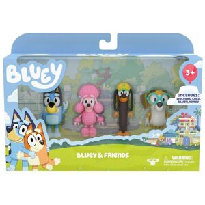 Bluey Figursæt 4-pak, 1 stk