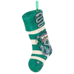 Nemesis Now Harry Potter Slytherin Stocking Hanging Ornament
