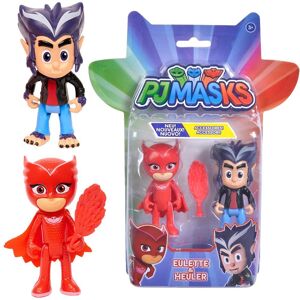 2-Pack PJ Masks Action Figure Owlette Og Howler