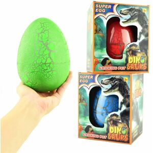 Dyrkende Dinosaur Super Egg, 21 cm - Robetoy