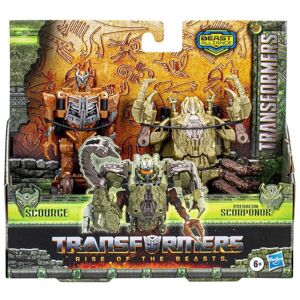Transformers Beast Combiner 2-pack Scourge & Predacon Scorponok