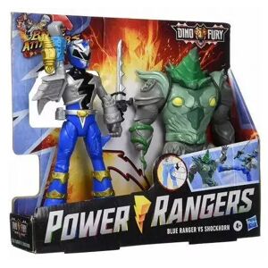 Hasbro Power Rangers Dino Fury: Slaget Angriber - Blå Ranger Stødhorn (F1603)