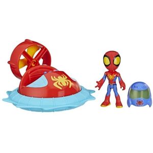 Hasbro Miles med Roto-drill, fordonspaket med 10 cm statyett och tillbehör, Spidey and his Extraordinary Friends, från 3 år