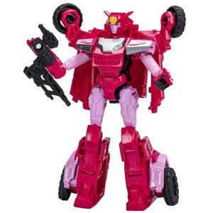 Hasbro Transformers EarthSpark, 12,5 cm Elita-1 Warrior Actionfigur, robotleksak för barn från 6 år och uppåt
