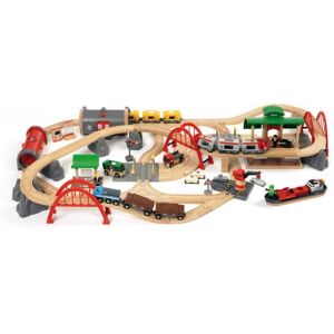 Brio World 33052 - Rail & Road - deluxe sæt, stor boks