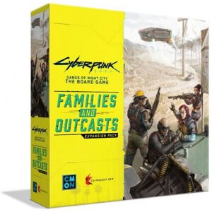 Cool Mini or Not Cyberpunk 2077: Gangs of Night City - Families and Outcasts (Exp.)