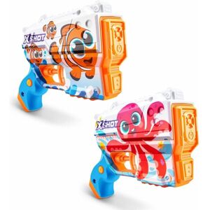 Sæt med 2 pistoler Zuru X-Shot Preschool Blaster  130 ml 15,5 x 37 x 4,8 cm