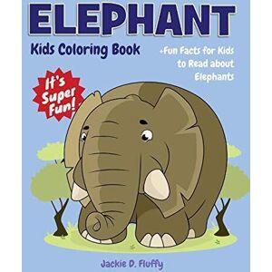 MediaTronixs Elephant Kids Coloring  +Fun Fa…, Fluffy, Jackie