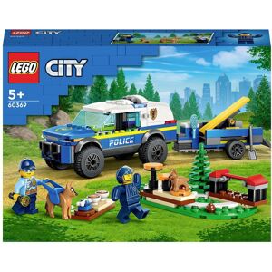 Lego CITY 60369 Mobil politihunde-træning