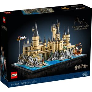 Lego Harry Potter Hogwarts-slottet og omgivelser