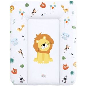 Totsy Baby Puslepude puslebord baby 70 x 50 cm - pusleunderlag puslebord vandtæt puslepude blødt safari motiv