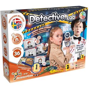 Science 4 You Science4you Detective Lab Se/Dk/No