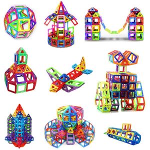 Magnetic Building Blocks Magnetiske fliser - 40 stykker magnetiske fliser - Byg med magneter