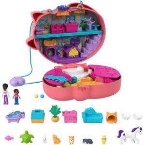 POLLY POCKET - Cat Bag Calin Surprises - mini-universum docka - 4 år och +