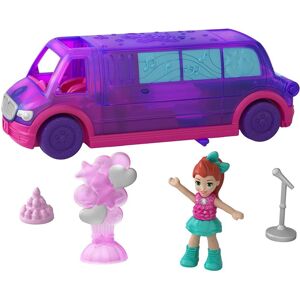 Polly Pocket Pollyville Party Limo Mini Dukke Med Limo