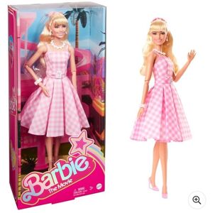 Mattel Barbie The Movie Pink Gingham Dress Doll