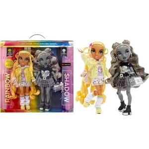 Special Edition Pack Rainbow High x Shadow High - Sunny & Luna - 2 ledade modedockor 27 cm + tillbehör