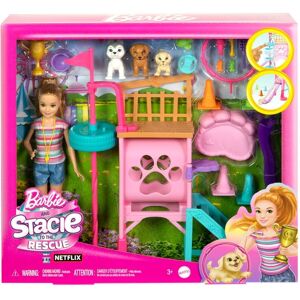 Mattel Barbie Stacie to the Rescue Puppu Playground playset + doll