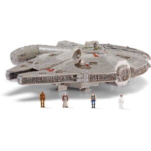 Jazwares Millennium Falcon Med Lys Og Lyd Figur Star Wars Gylden