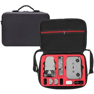 Shoppo Marte For DJI Mini 2 SE Shockproof Carrying Hard Case Shoulder Bag, Size: 29 x 19.5 x 10cm (Black Red)