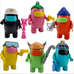 Best Trade 6 Pack Among Us Figurer  (10-12CM)