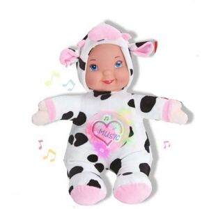 Baby doll Reig Musical Plush Toy 35 cm Cow