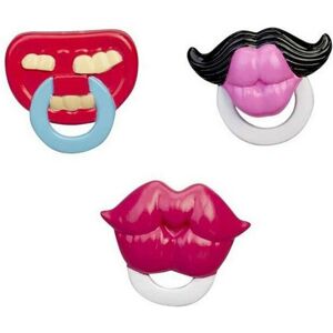 The Bellies Set Famosa Bellies Crazy Dummies Pacifier (3 Pieces)