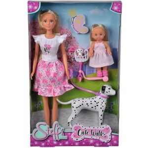 Doll Simba Love poupée dalmatien + Evi Love