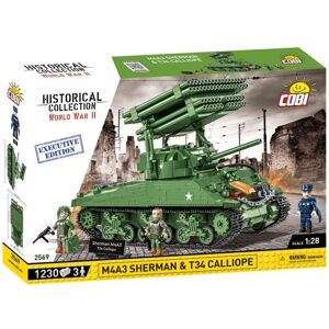 Cobi M4A3 SHERMAN with T34 Calliope Executive Edition