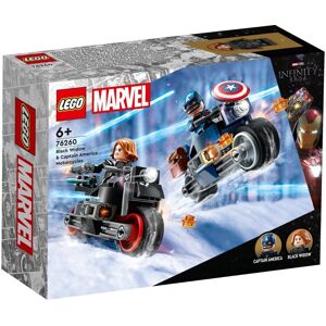 Lego Marvel Black Widows & Captain Americas motorcyklar 76260