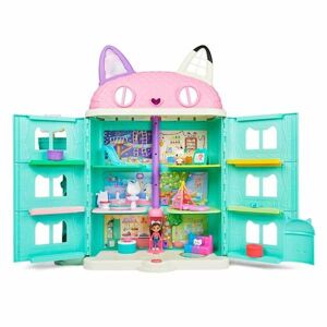 Spin Master Gabby's Dollhouse Purrfect Dollhouse with 2 Toy Figures dukkehus
