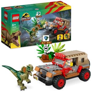 Playset Lego Jurassic Park 30th Anniversary 76958 Dilophosaurus Ambush 211 Delar